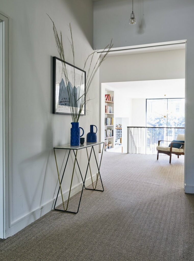 Mist Herringbone Sisal Carpet