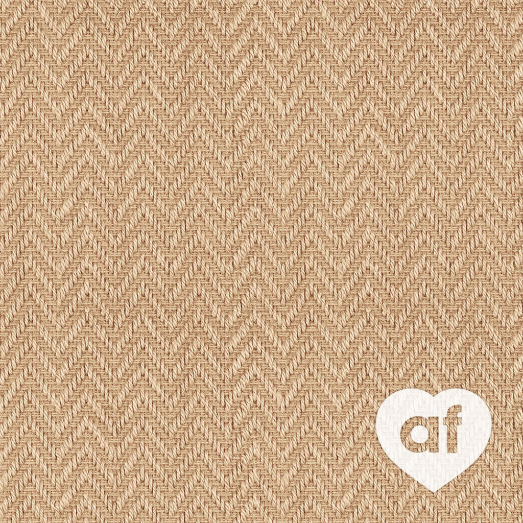 Jute Chevron Natural Carpet