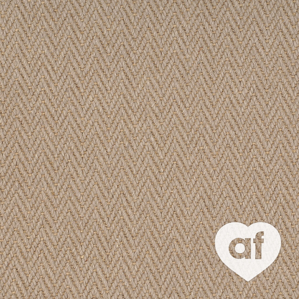 Zig Zag Portabella Herringbone Wool Carpet