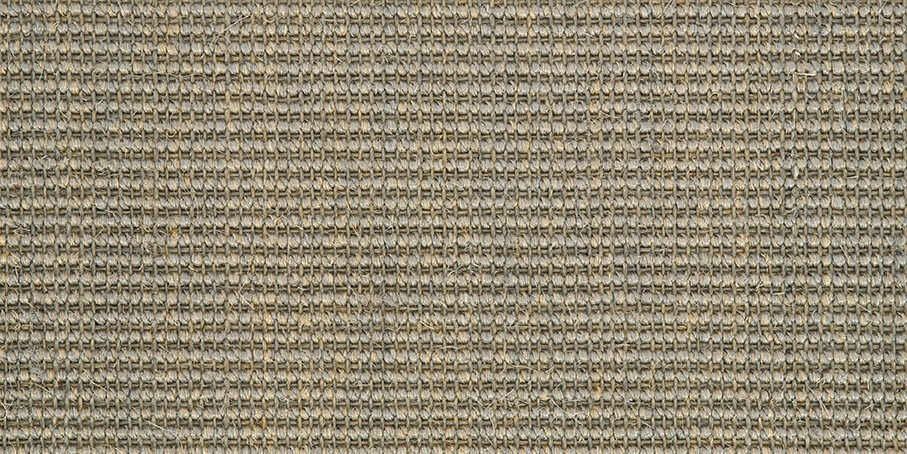 Aluminium Small Bouclé Accents Sisal Carpet