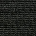 Black Big Bouclé Accents Sisal Carpet