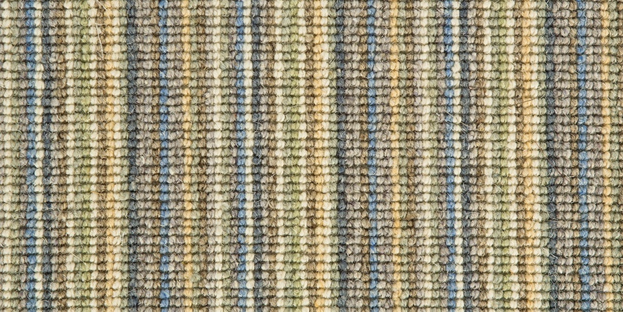 Blue   Gold Mississippi Wool Carpet