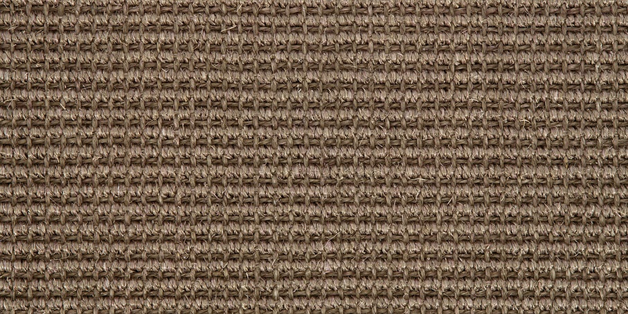 Brown Big Bouclé Accents Sisal Carpet