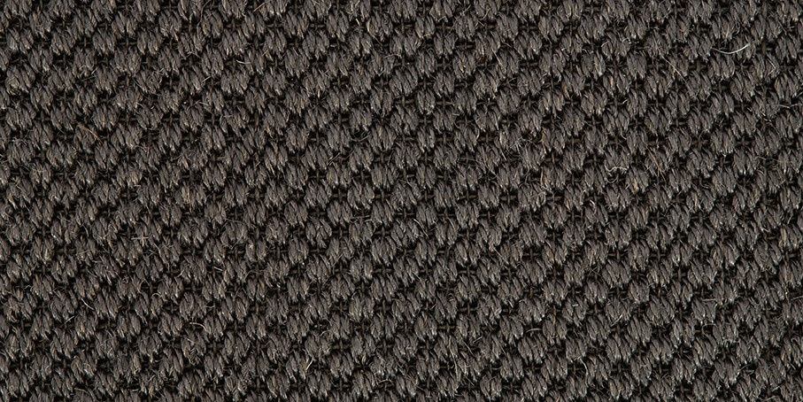 Carbon Oriental Sisal Carpet