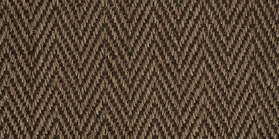 Chestnut Grand Herringbone Sisal Carpet