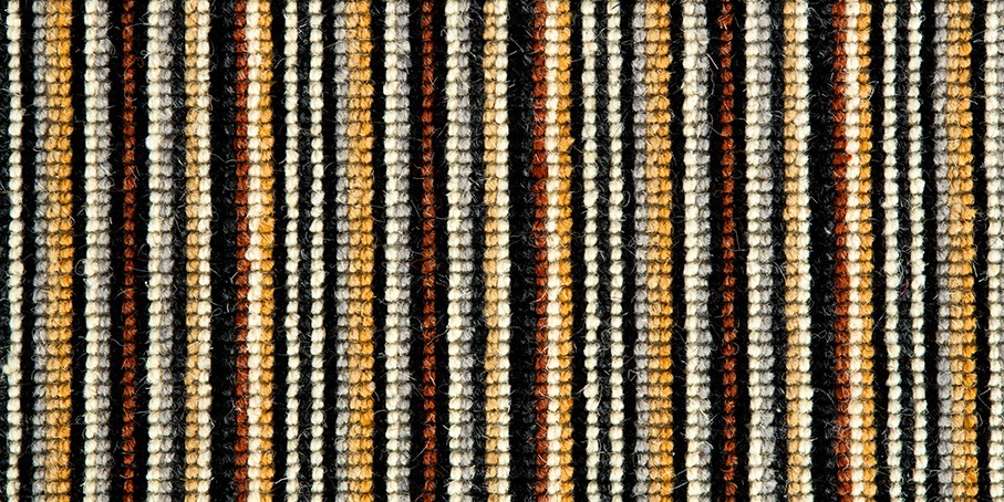 Copper   Black Mississippi Wool Carpet