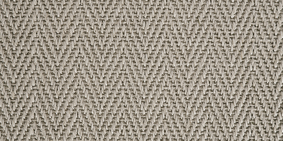 Fresh Silver Harmony Herringbone Sisal Carpet