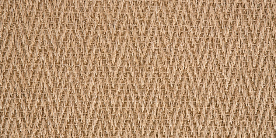 Light Honey Herringbone Sisal Carpet