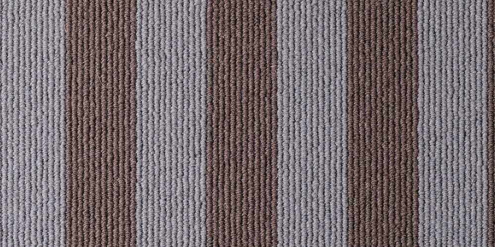 Mineral Sable Blocstripe Wool Carpet