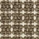 Misty Grey Plaid Sisool Carpet 1