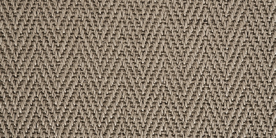 Moon Frost Harmony Herringbone Sisal Carpet