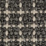 Rich Black Plaid Sisool Carpet 1