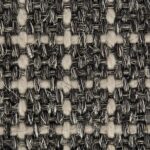 Rich Black Plaid Sisool Carpet