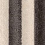 Sable Bone Blocstripe Wool Carpet
