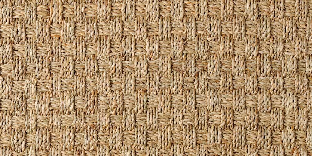 Seagrass Buckingham Basketweave Carpet
