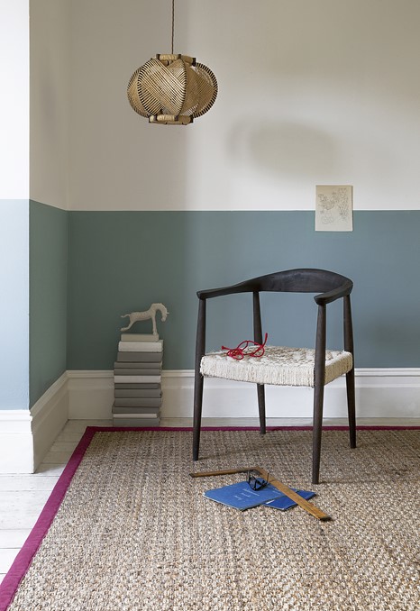 Jute Rug With Claret Border