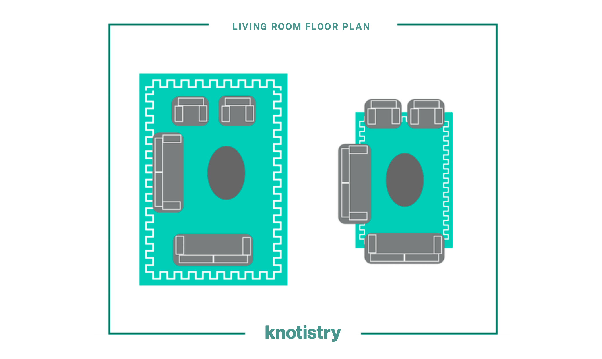 living room rug plan