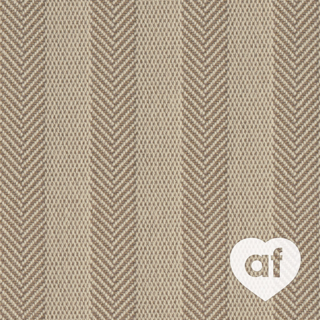 Devi Iconic Herringstripe Wool Carpet