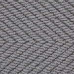 KC Pleated Grey Folded Angle Wool Carpet