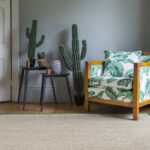 AF Sisal Super Boucle Bodmin double narrow Cotton Porcelain Cotton Moss 1 1