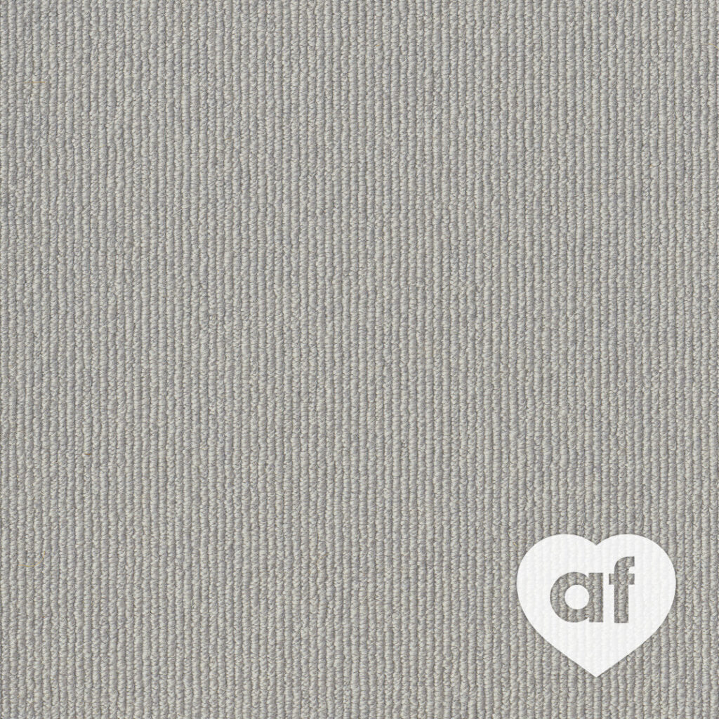 Silver Birch Rib Wool Carpet
