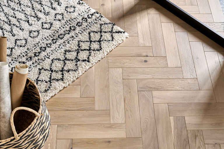 Goodrich Feather Oak Herringbone