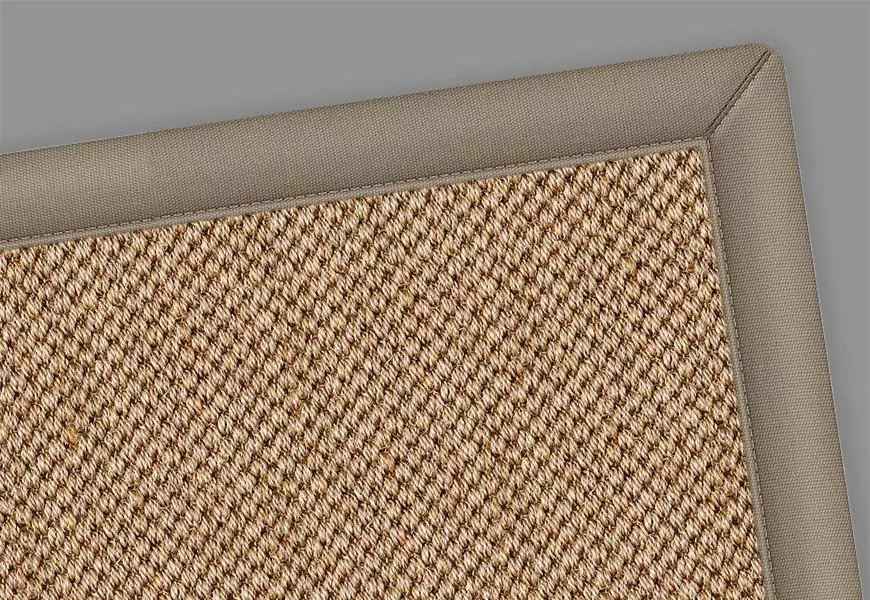 Suzanne Sisal Rug Beige Border