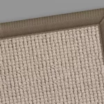 Alfie Wool Rug Brown Border