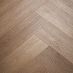 Brecon Blanche Oak Herringbone Vinyl Flooring