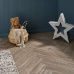 Brecon River Oak Herringbone Vinyl