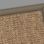 Lorna Jute Rug Mink Border