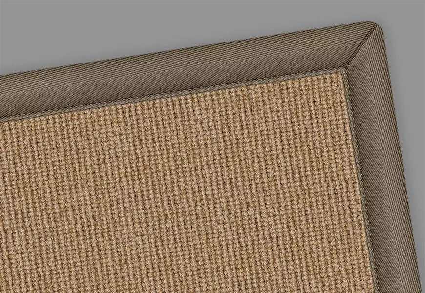 Milo Wool Rug Sage Border