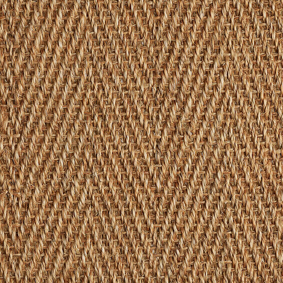 Sisal Herringbone Amber Carpet