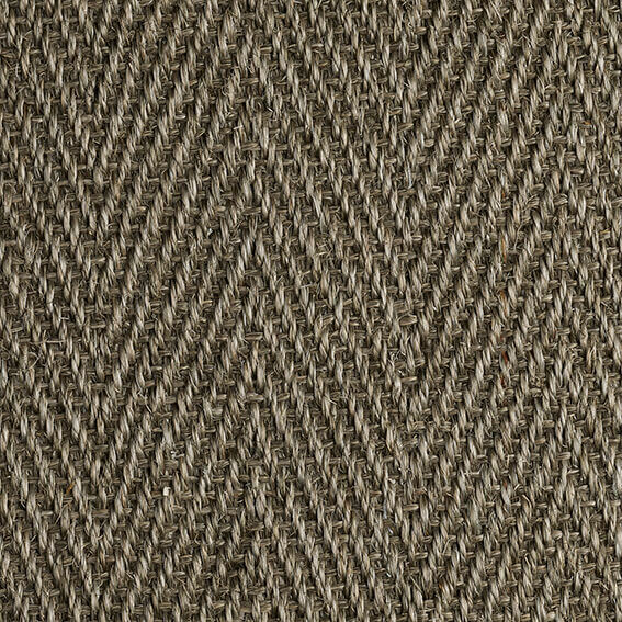 Sisal Herringbone Natural Carpet by Kersaint Cobb