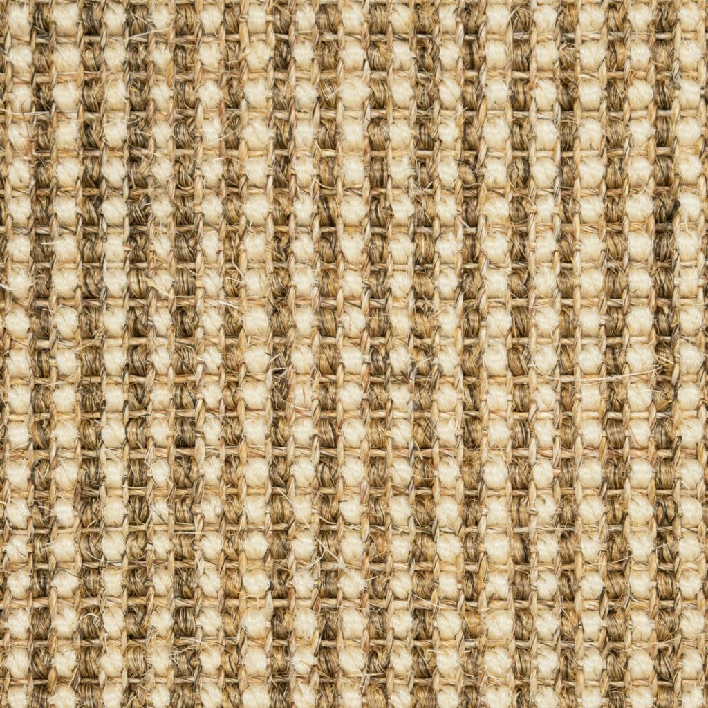 Sisal Pinstripe Boucle Caledonian EasyClean Yarn Carpet