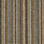 Chai & Blue Mississippi Striped Wool Carpet By Crucial Trading