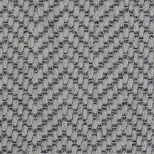 Wool Flatweave Classic Herringbone Lunar