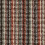 Warm Clay Mississippi Striped Wool Carpet By Crucial Trading