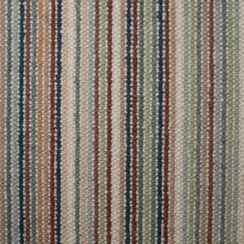 Aura Essence Striped Wool Carpet By Crucial Trading