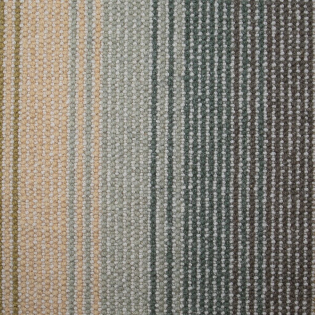 Aura Flow Striped Wool Carpet By Crucial Trading
