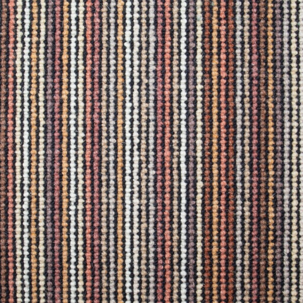 Aura Stellar Striped Wool Carpet By Crucial Trading