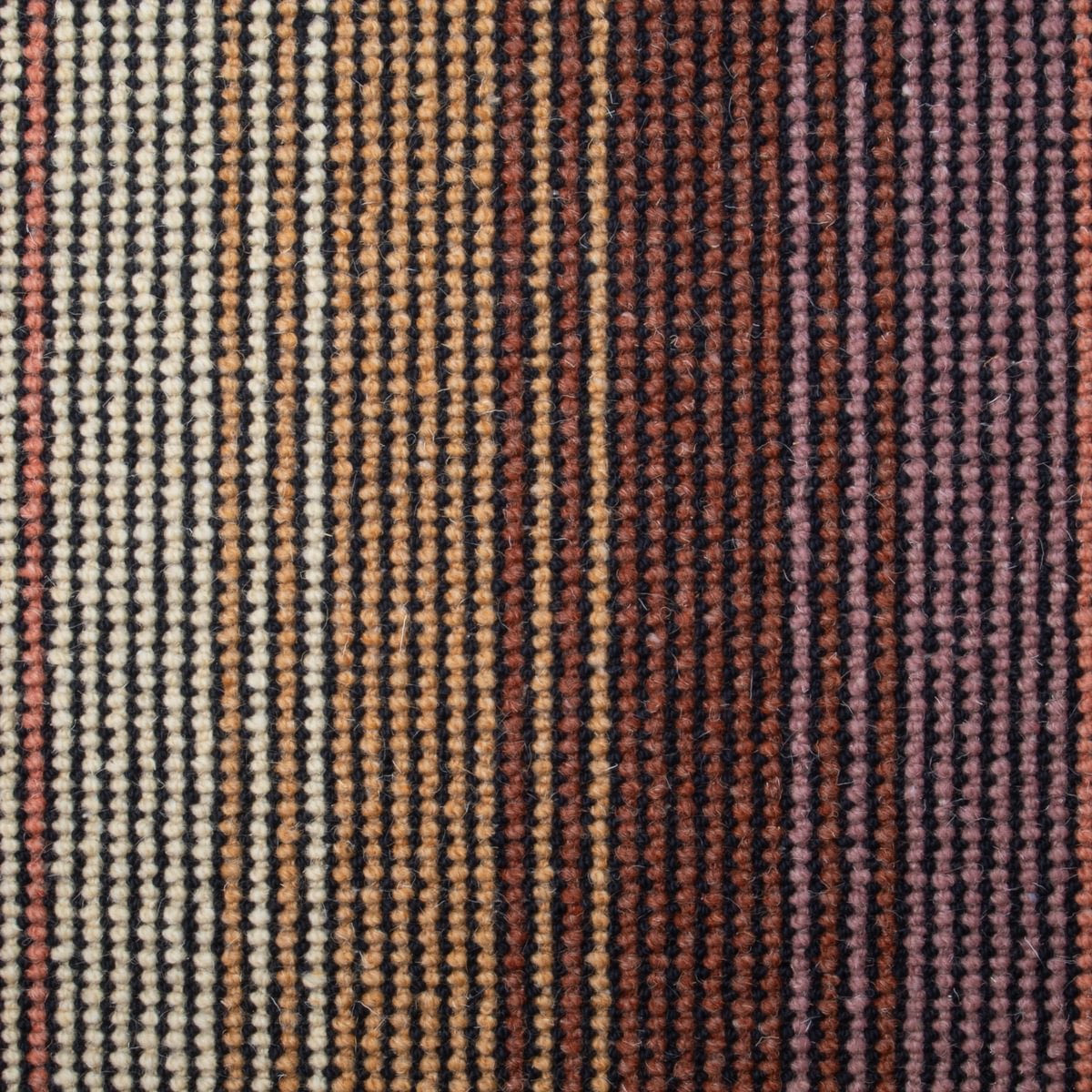 Aura Vibe Striped Wool Carpet By Crucial Trading