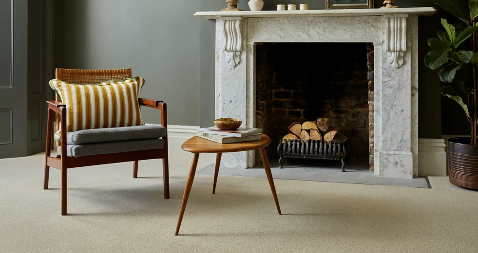 Hampstead Deluxe Pacific Pearl 80/20 Wool Blend Carpet