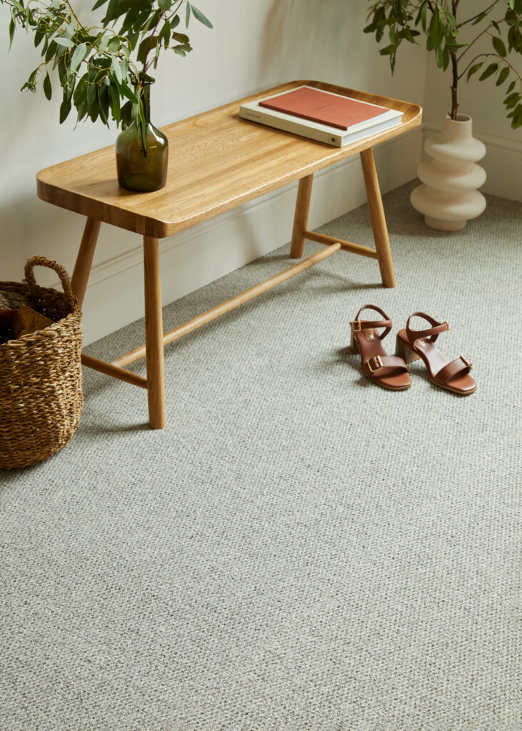 Malabar Two-Fold Chinchilla Wool Carpet