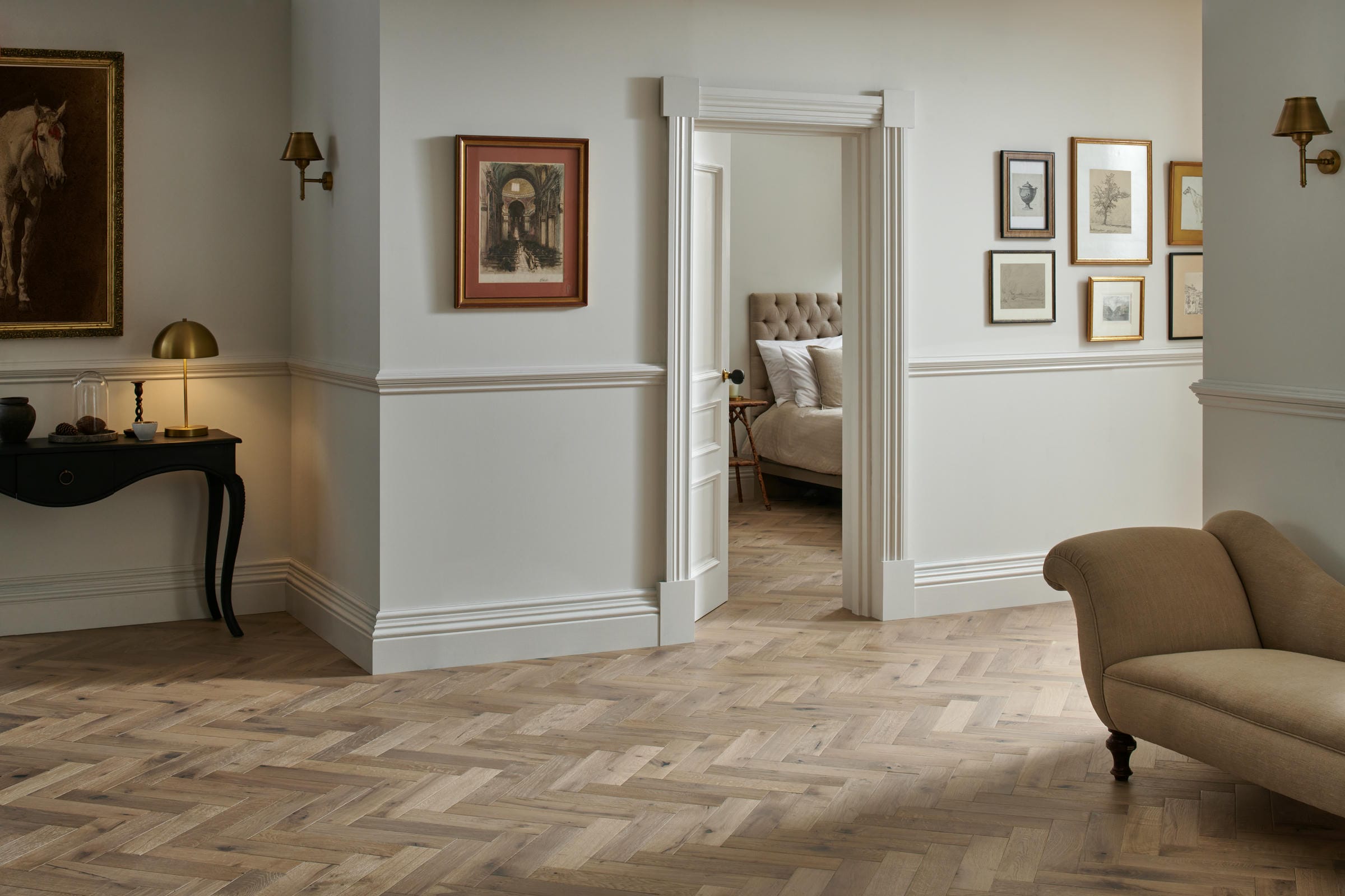 Orkney Pewter Oak Roomset