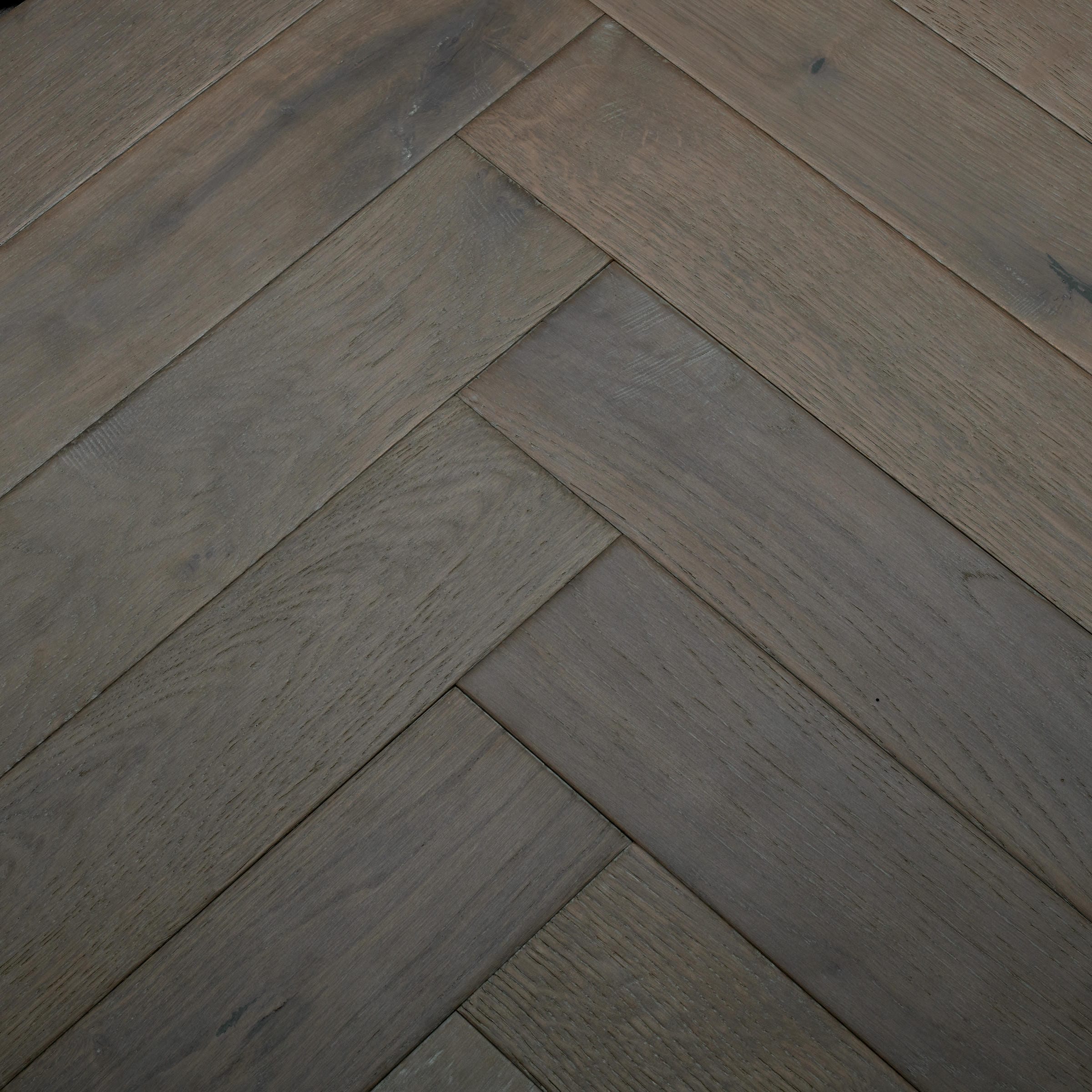 Orkney Truffle Oak Herringbone