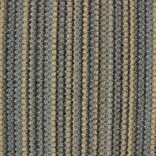 Telenzo Barbican St Ives | 100% Loop Wool Striped Carpet